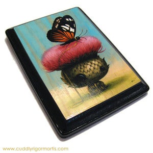 Image of "Mr. McPrickles" mounted giclee print