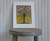 Image of Signed Fine Art Print with 11X14 Mat "Lexicon Tree"