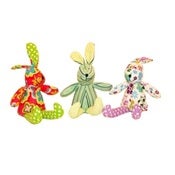 Image of Global Affairs bunny cuddle toy