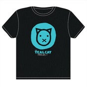 Image of Teal Cat Project Women's Tee
