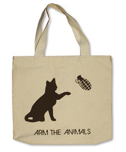 Image of Guys & Girls ▷ Cat-Astrophe ▷ Tote Bag ▷ Natural Beige