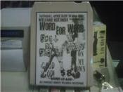Image of Word For Word "Live At Welfare Records: Saturday April 26th, 2008" 8 Track