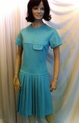 Image of Blue 60s Scooter Dress