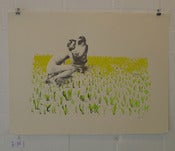 Image of Kirsty Whiten- Feral Family (in the open)- Team Recoat Screen Print