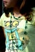 Image of Large Funky Paper Bead Necklaces ~ Green