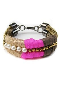 Image of CANDACE ANG "Rah Bracelet" in Neopolitan 