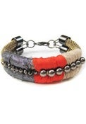 Image of CANDACE ANG "Rah Bracelet" in Poppy