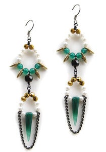 Image of CANDACE ANG "Palm Earrings"