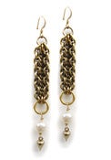 Image of CANDACE ANG "Truffle Earrings" in Marshmallow