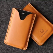 Image of iPhone Leather Case - Blank