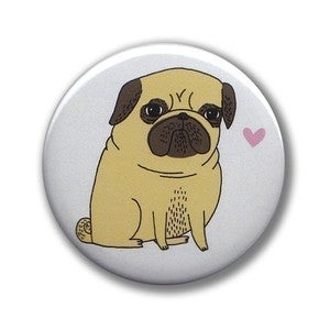 Image of Pug Pocket Mirror