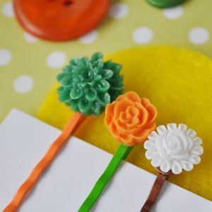 Image of ireland - set of 3 hair pins