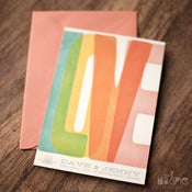 Image of Wood Type Invites
