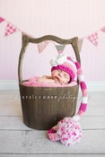 Image of Shades of Pink Long Tail Stocking Cap