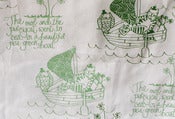 Image of Fabric Panel - 'The Owl and The Pussycat'