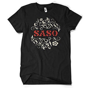 Image of SaSo Brand Black Tee