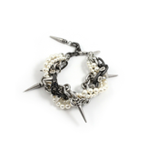 Image of Love Hurts Bracelet - Matte Gunmetal 