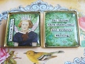 Image of ♥~ Tantrum Fairy ~ FRIEND FAIRIES ~ DUO brooch set ~♥