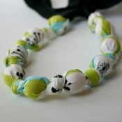 Image of ORGANIC Spring Flowers Chomping Necklace