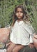Image of BABY FRENCH TERRY HOODED PONCHO - ABBEY STONE