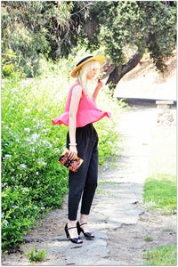 Image of Swing Bow Cropped Top
