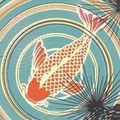 Image of koi Pond print 