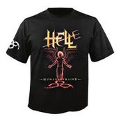 Image of Human Remains T Shirt with Devil back print