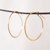 Image of Whisper Hoops, Goldfill