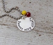 Image of (Football Team) Kansas City Chiefs necklace
