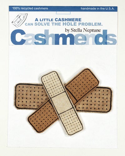 Image of Iron-on Cashmere Band-Aid - Triple Beige