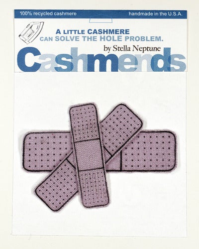 Image of Iron-on Cashmere Band-Aid - Lavender