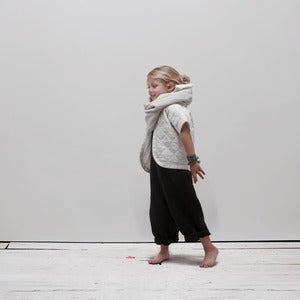 Image of Ida Linen Hooded Jacket by Matteo