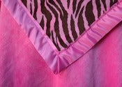 Image of Pink & Brown Zebra