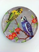 Image of budgie plate