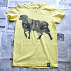 Image of Wolf In Sheep's Clothing (lemon) - Ladies tee