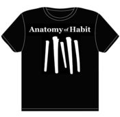 Image of Anatomy of Habit (five nails logo) T-shirt