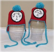 Image of Thing 1 or Thing 2 Hat