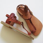 Image of Womens T-Strap Sandals by Roberta Settels