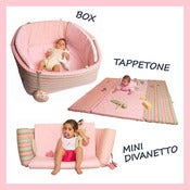 Image of 3-in-1 (box, tappeto giochi, mini divanetto morbido)