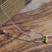 Image of Luck- Silver, Goldenrod