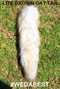 Image of LITE BROWN JERKIN CANT DIE  CAT TAIL 
