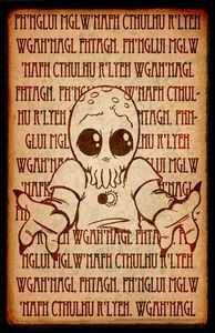 Image of Ai! Ai! Kidthulhu Print