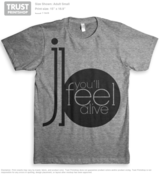 Image of You'll Feel Alive T-SHIRT (American Apparel TRI-BLEND)