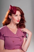 Image of 1940's inspired Small Millitary Style Hat