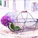 Image of Vintage French Wire Basket