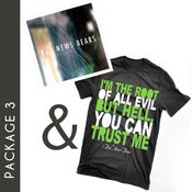 Image of Package 3: "Root Of All Evil" T-Shirt & "Prospects" CD