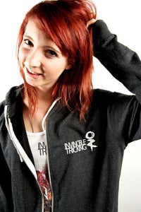 Image of Grey Zip Hoodie
