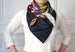 Image of Le Foulard - Doublure Navy