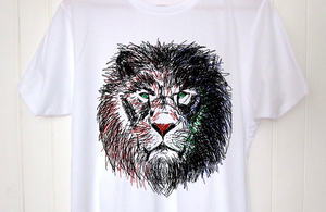 Image of T-shirt LION by Dadawan