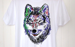 Image of T-shirt Wolf by Dadawan 